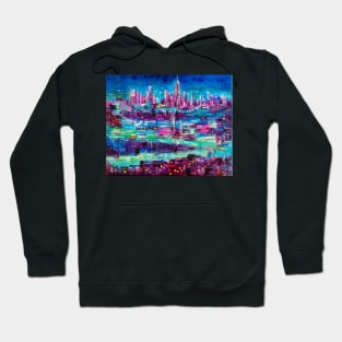 Los Angeles At Night Hoodie